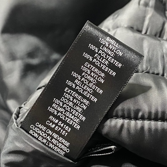 Kenneth Cole New York Navy Blue Zip Up Down Jacket Men’s Medium - Picture 7 of 8